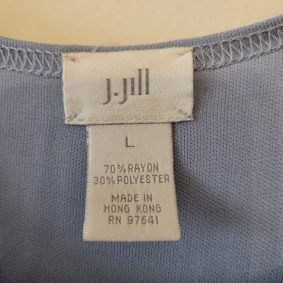 J.‎ Jill Gray Sleeveless Maxi Dress Size Large - Picture 3 of 3